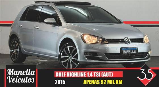 VOLKSWAGEN GOLF 1.4 TSI HIGHLINE 16V GASOLINA 4P AUTOMÁTICO VOLKSWAGEN GOLF 1.4 TSI HIGHLINE 16V GASOLINA 4P AUTOMÁTICO